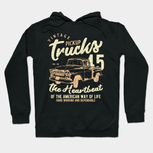 Vintage Pickup Trucks Hoodie